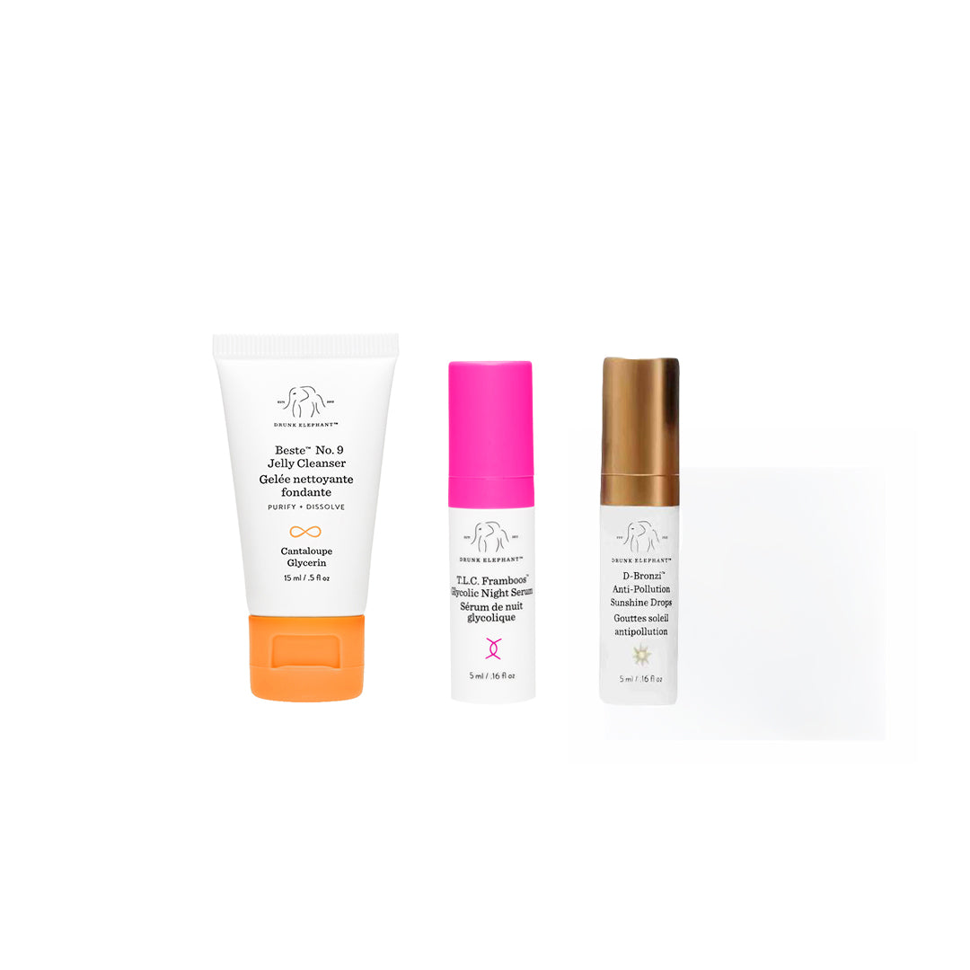 🎁 [GWC-GWP] Drunk Elephant 3-pcs Deluxe Trial Kit (100% off)
