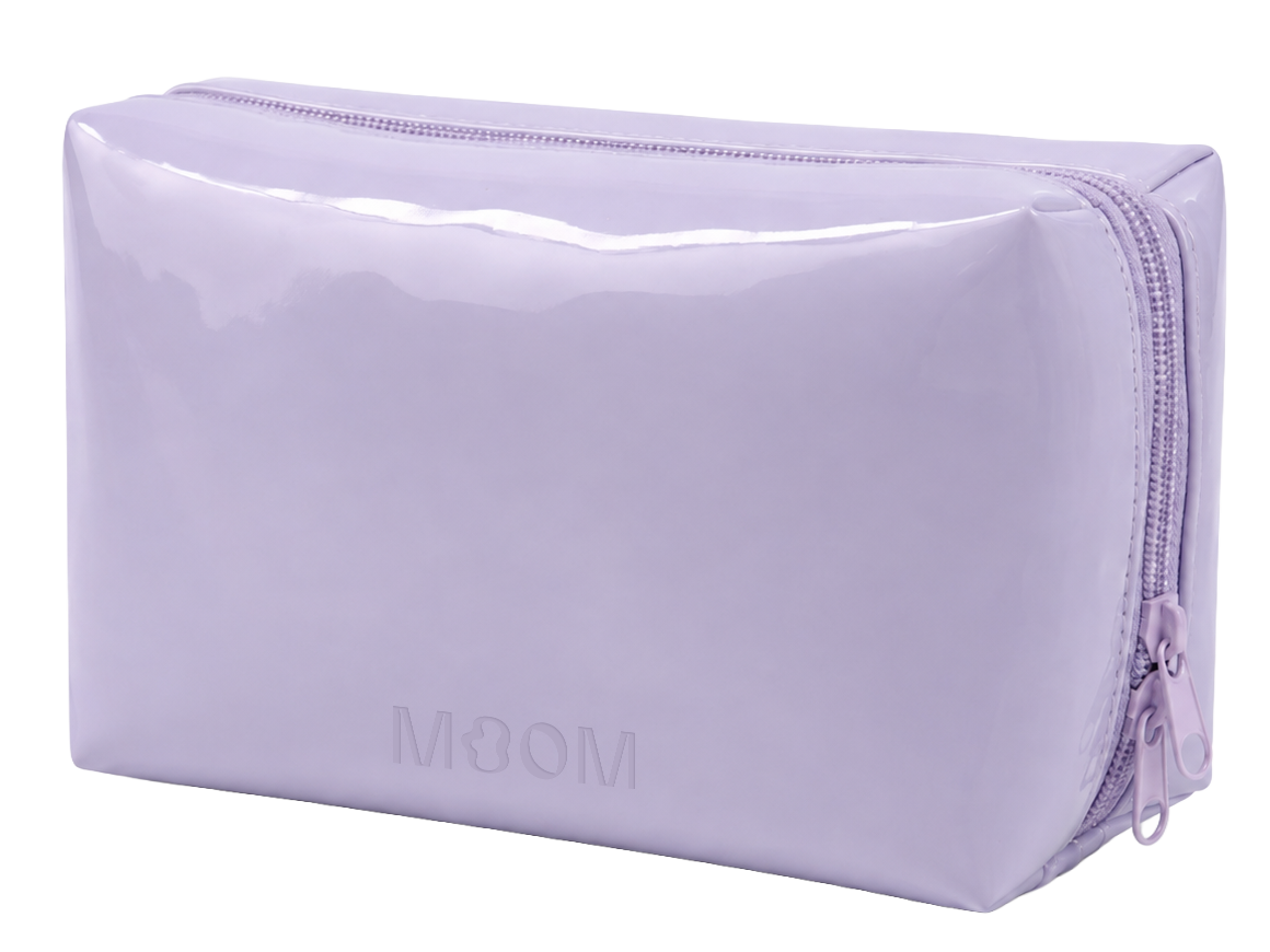 🎁 [GWC-GWP] Moom Glossy Pouch (Lilac) (100% off)