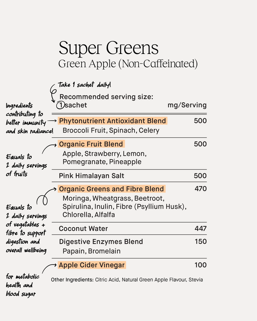 Super Greens 蔬菜饮品粉
