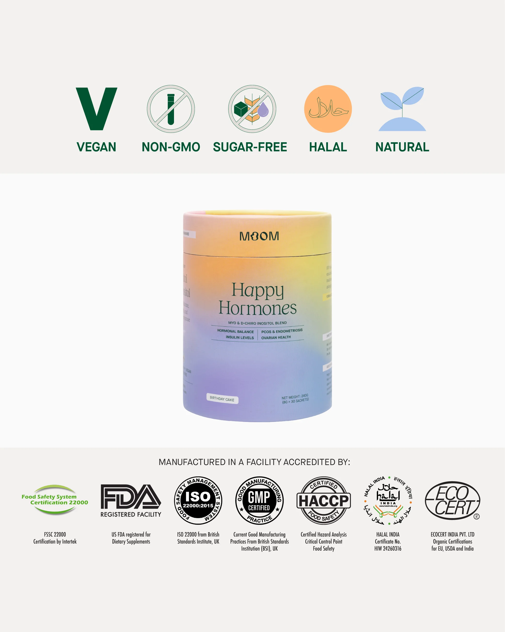 Happy Hormones - Birthday Cake (LIMITED EDITION)