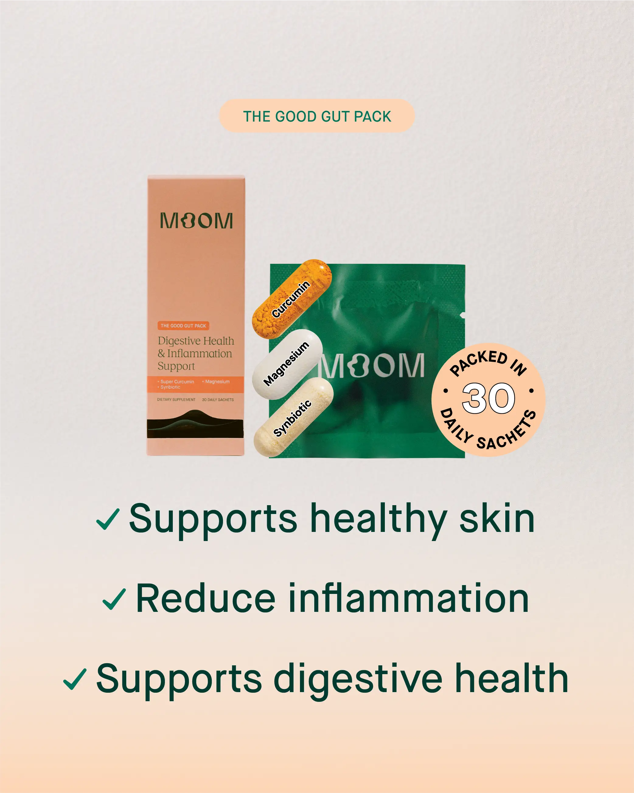 The Good Gut Pack: Digestive Health & Inflammation Support