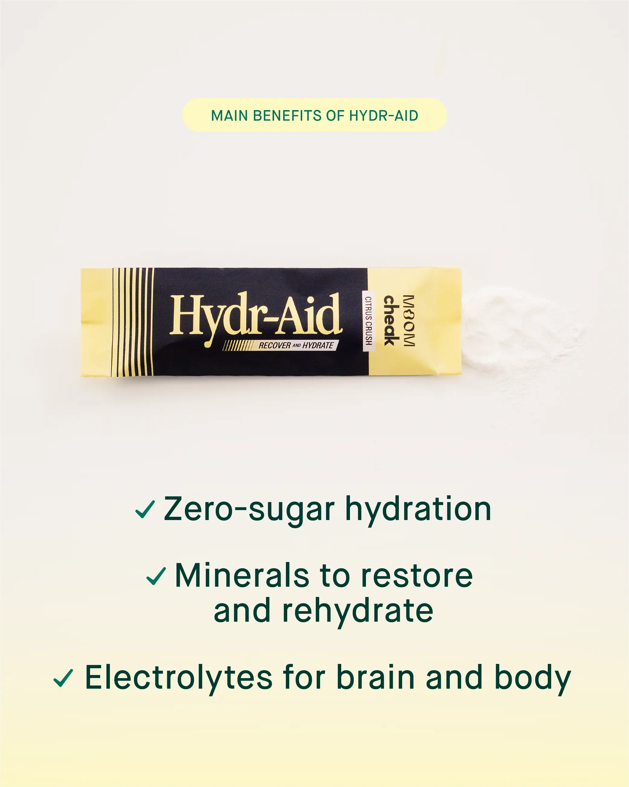 [Free Sample] 1x Hydr-Aid Sachet