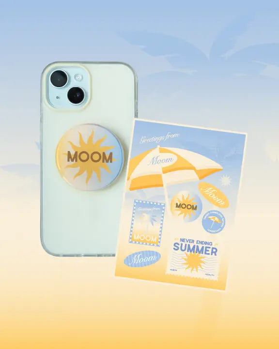 Moom Pop Socket + Sticker Pack