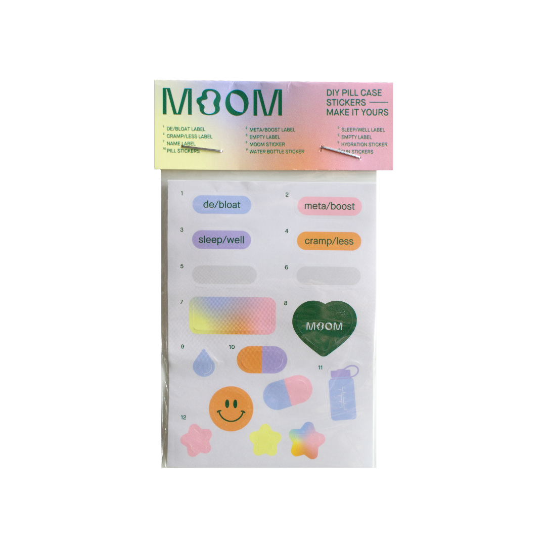 [GWP] Moom DIY Pillcase Sticker Sheet